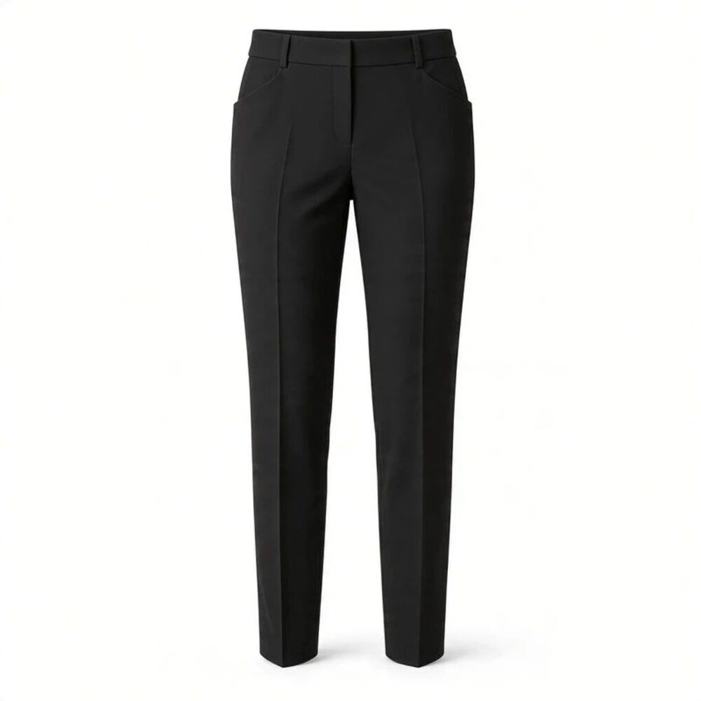 Croft & Barrow Women's Career Black Slimming Pants Size 18W